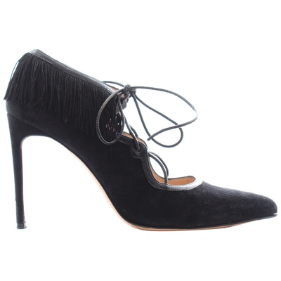 Pre-owned Bionda Castana Leather Heels In Black