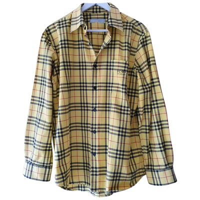 Pre-owned Iceberg Shirt In Yellow