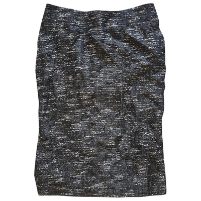Pre-owned Alberta Ferretti Mid-length Skirt In Grey