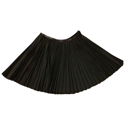 Pre-owned Ohne Titel Mini Skirt In Black