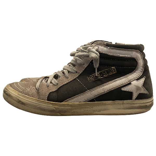 golden goose studded slide