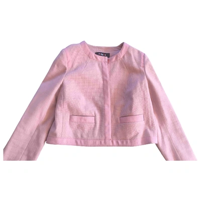 Pre-owned Paule Ka Short Vest In Pink