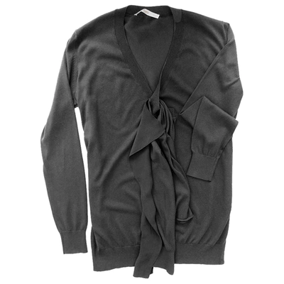 Pre-owned Jucca Silk Jumper In Anthracite