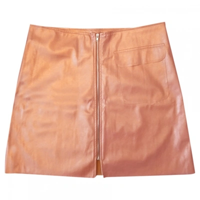 Pre-owned Sister Jane Mid-length Skirt In Orange