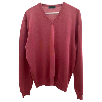 Pre-owned Zanone Red Cotton Knitwear & Sweatshirt