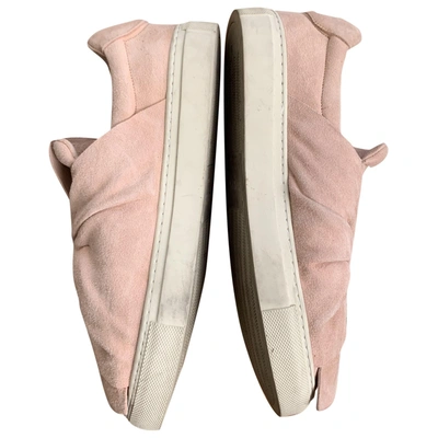 Pre-owned Ports 1961 Pink Suede Trainers