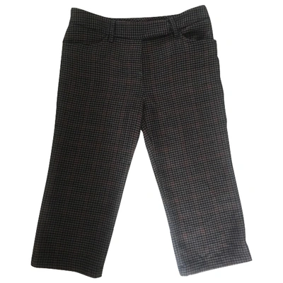 Pre-owned Maje Wool Short Pants In Multicolour