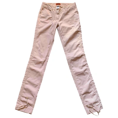 Pre-owned Missoni Trousers In Pink