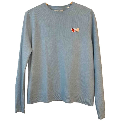 Pre-owned Chinti & Parker Blue Cashmere Knitwear