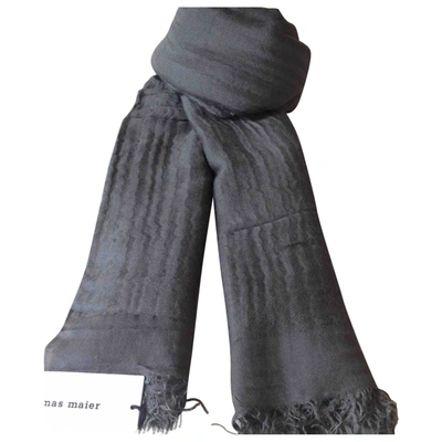 Pre-owned Tomas Maier Scarf In Grey