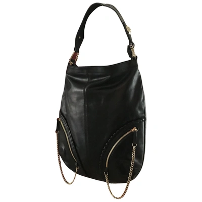 Pre-owned Temperley London Leather Handbag In Black