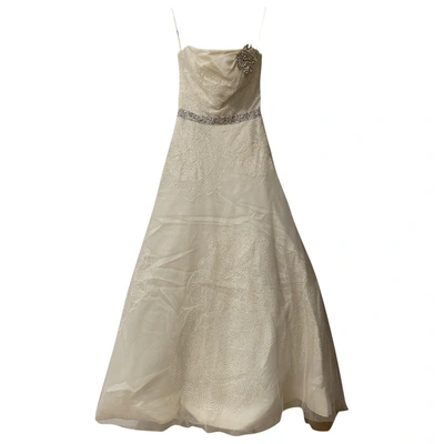 Pre-owned Vera Wang Silk Dress