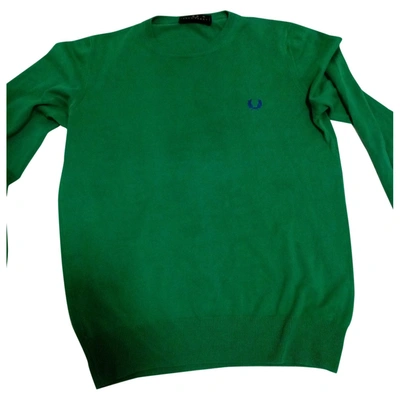 Pre-owned Fred Perry Pull In Green