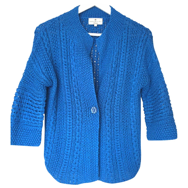 Pre-owned Essentiel Antwerp Blue Knitwear | ModeSens