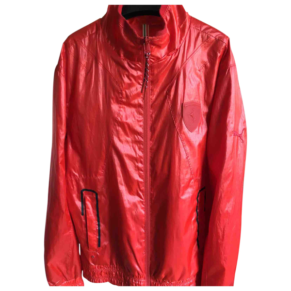 puma red coat
