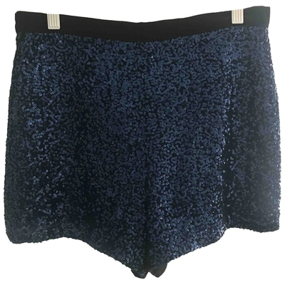 Pre-owned French Connection Blue Polyester Shorts