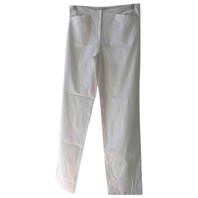 Pre-owned C.p. Company Large Pants In Ecru