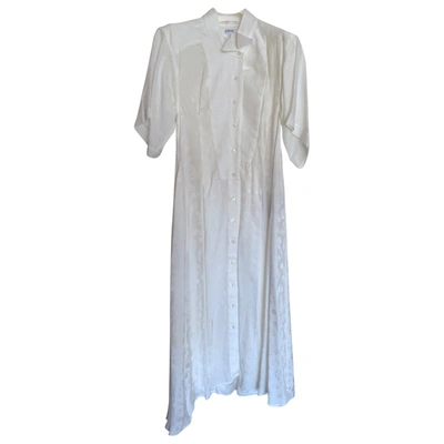 Pre-owned Loewe White Dress