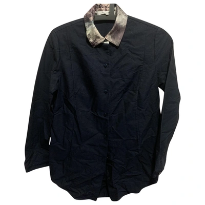Pre-owned Carven Shirt In Navy