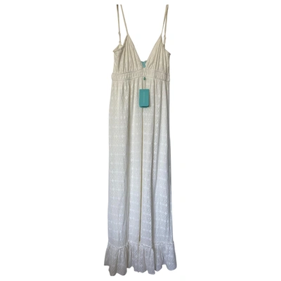 Pre-owned Melissa Odabash Maxi Dress In White