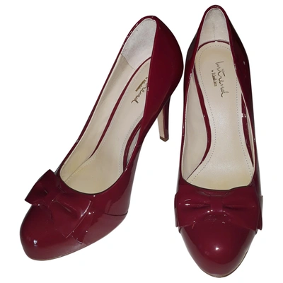 Pre-owned Max Mara Patent Leather Heels In Pink