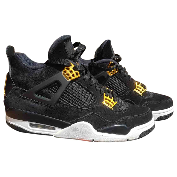 all black suede 4s
