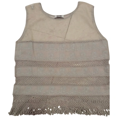 Pre-owned Moschino Cheap And Chic Vest In Grey