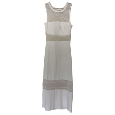 Pre-owned French Connection Mid-length Dress In White