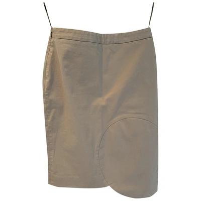 Pre-owned Givenchy Mid-length Skirt In Beige