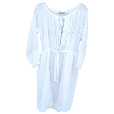 Pre-owned By Malene Birger Mid-length Dress In White