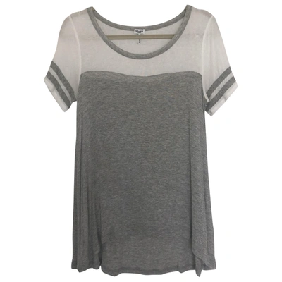 Pre-owned Splendid Grey Synthetic Top