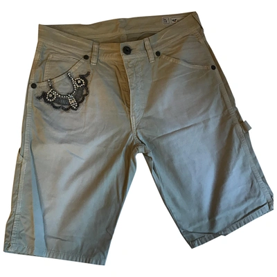 Pre-owned Replay Beige Cotton Shorts