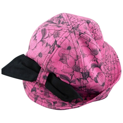 Pre-owned Borsalino Cloth Beanie In Pink
