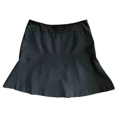 Pre-owned Emilio Pucci Mini Skirt In Black