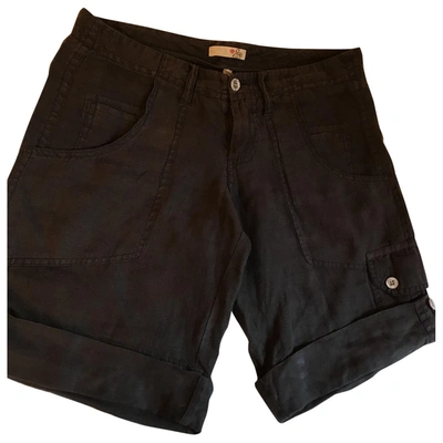 Pre-owned Joie Black Cotton Shorts