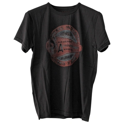 Pre-owned Diesel Black Cotton T-shirt
