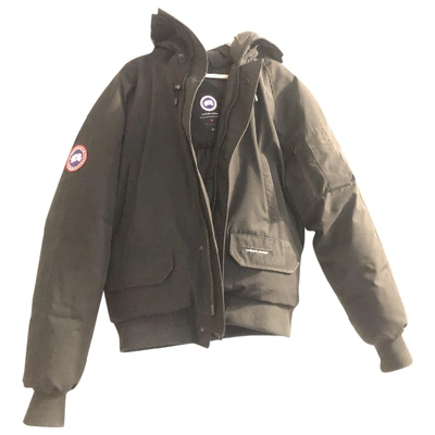 Pre-owned Canada Goose Chilliwack Black Cotton Coat