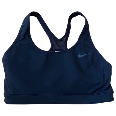 Pre-owned Nike Black Synthetic Top