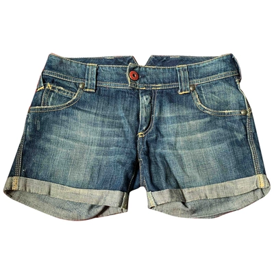 Pre-owned Cycle Blue Denim - Jeans Shorts