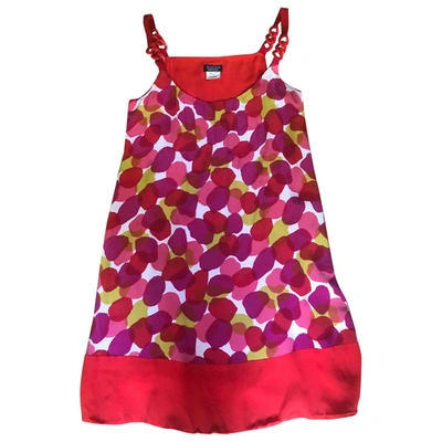 Pre-owned Sonia By Sonia Rykiel Silk Mini Dress In Multicolour