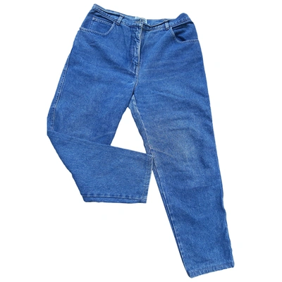 Pre-owned M Missoni Blue Denim - Jeans Jeans