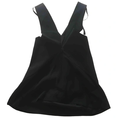 Pre-owned Dkny Black Synthetic Top