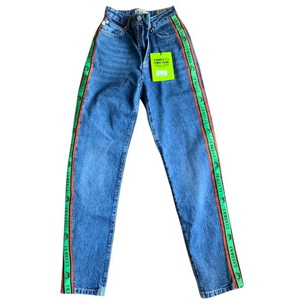 Pre-owned Fiorucci Blue Denim - Jeans Jeans | ModeSens