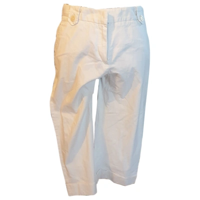 Pre-owned Gerard Darel Short Pants In White