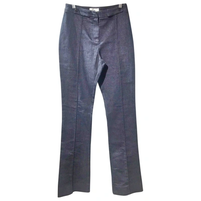 Pre-owned Givenchy Large Pants In Blue