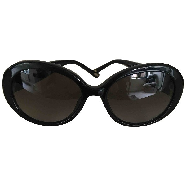 Pre-Owned Loewe Black Sunglasses | ModeSens
