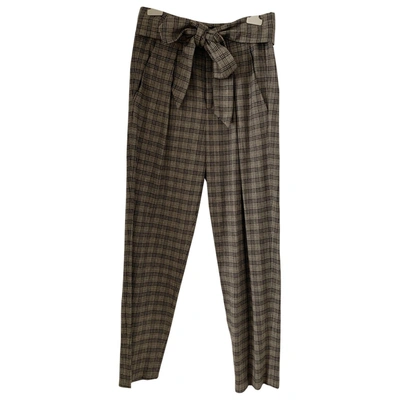 Pre-owned Masscob Large Pants In Brown