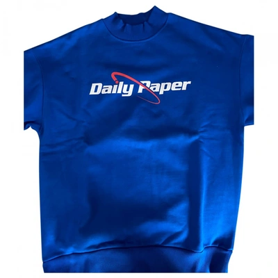 Pre-owned Daily Paper Blue Cotton Knitwear & Sweatshirts