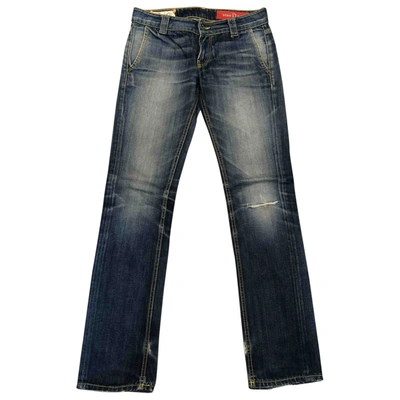 Pre-owned Dondup Straight Jeans In Other