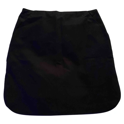 Pre-owned Paule Ka Skirt In Black
